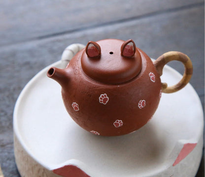 Biomorphic Cat (仿生小猫咪壶) Yixing Zisha Teapot 150ML