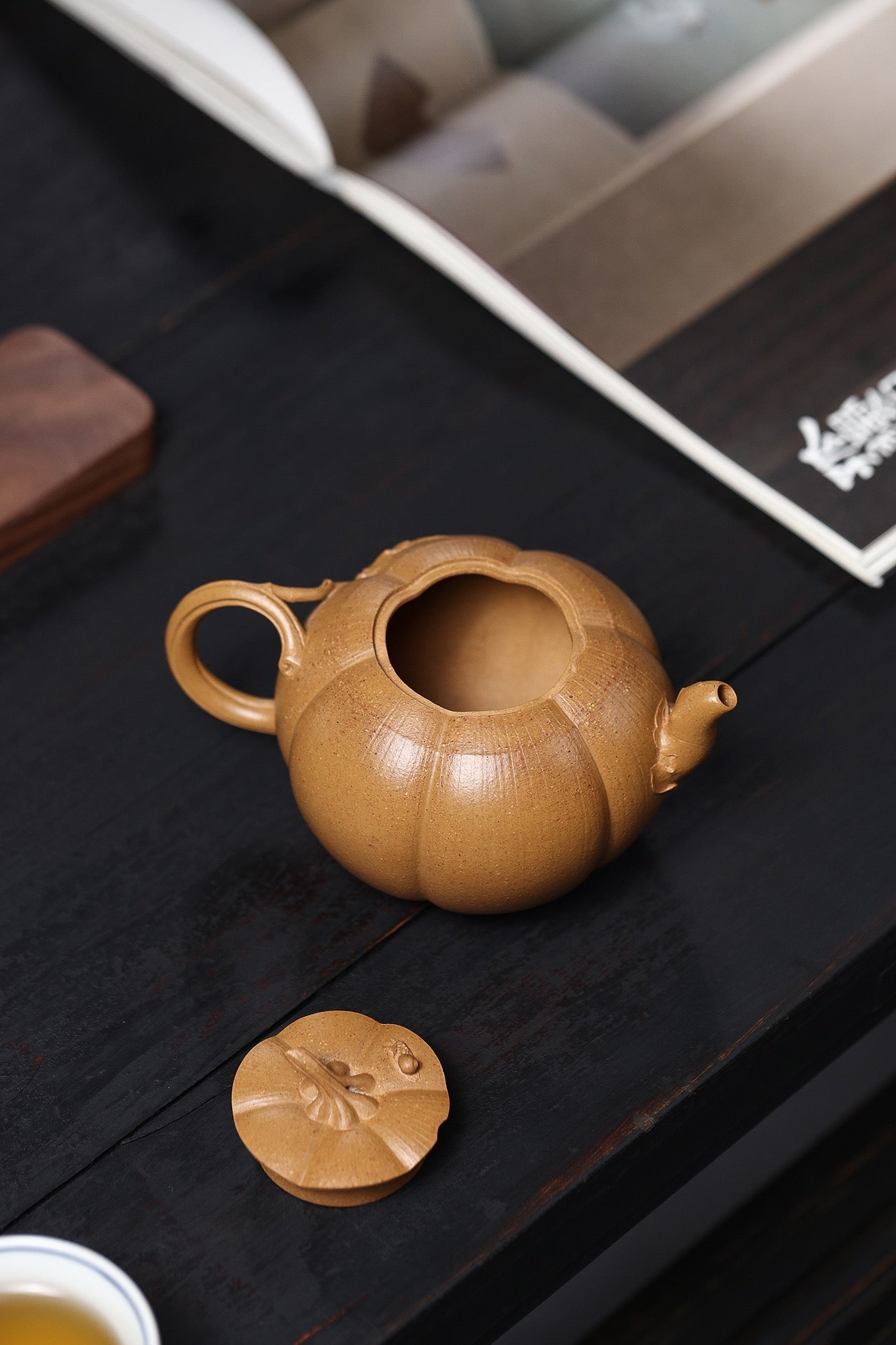 Bionic Round Pumpkin (仿生圆南瓜) Yixing Zisha Teapot 330ML