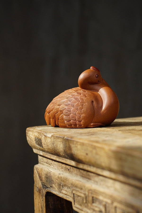 Celestial Crane (仙鹤茶宠) – Yixing Zisha Tea Pet