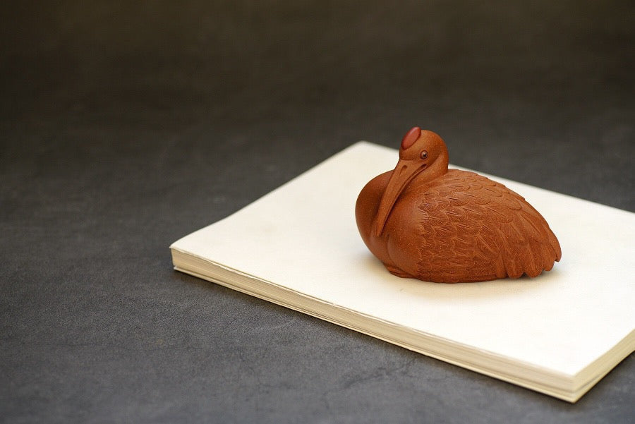Celestial Crane (仙鹤茶宠) – Yixing Zisha Tea Pet