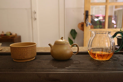 Chai Shao Small Golden Gourd (柴烧小金瓜) Yixing Zisha Teapot 120ML