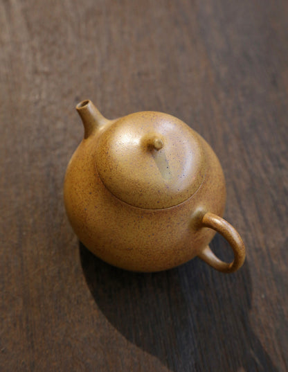 Chai Shao Small Golden Gourd (柴烧小金瓜) Yixing Zisha Teapot 120ML