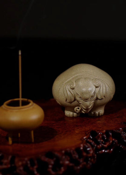 Classic Elephant Sculpture (大象茶宠) Yixing Zisha Teapet
