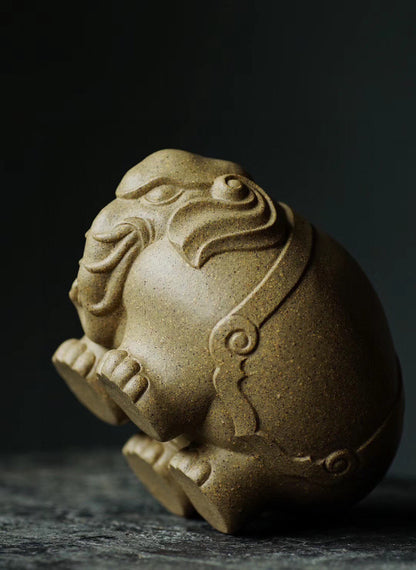 Classic Elephant Sculpture (大象茶宠) Yixing Zisha Teapet