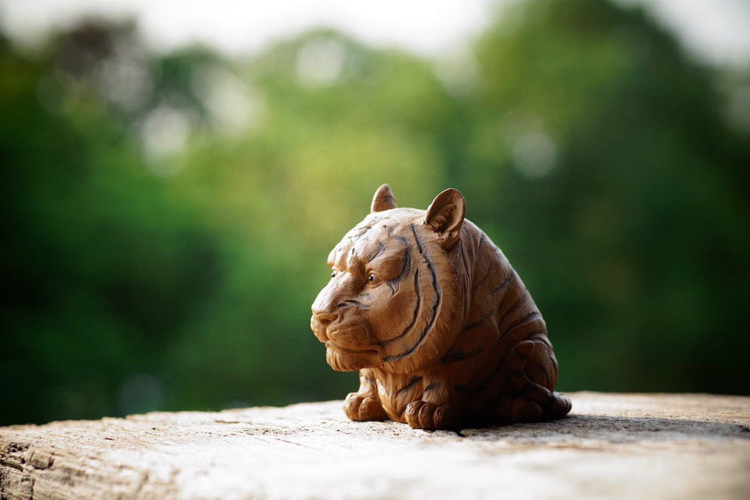 Fortune Guardian Tiger (守财虎) Sculpture Yixing Zisha Teapet