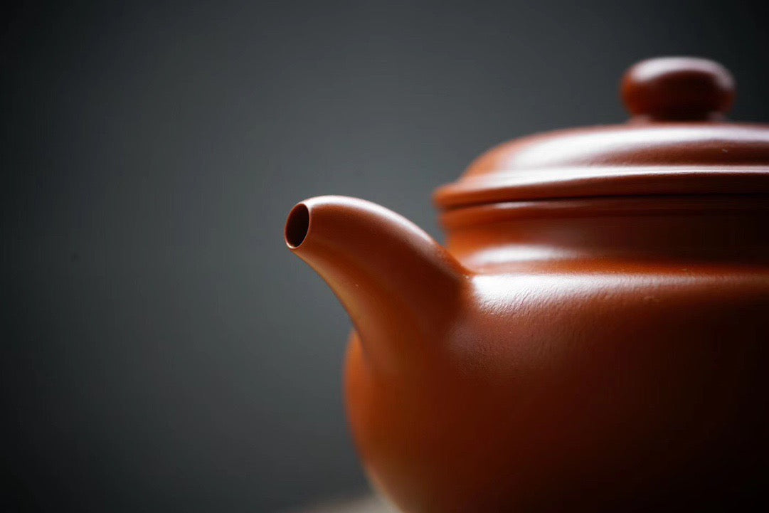 Golden FangGu (黄金朱泥仿古) Yixing Zisha Teapot 180ML