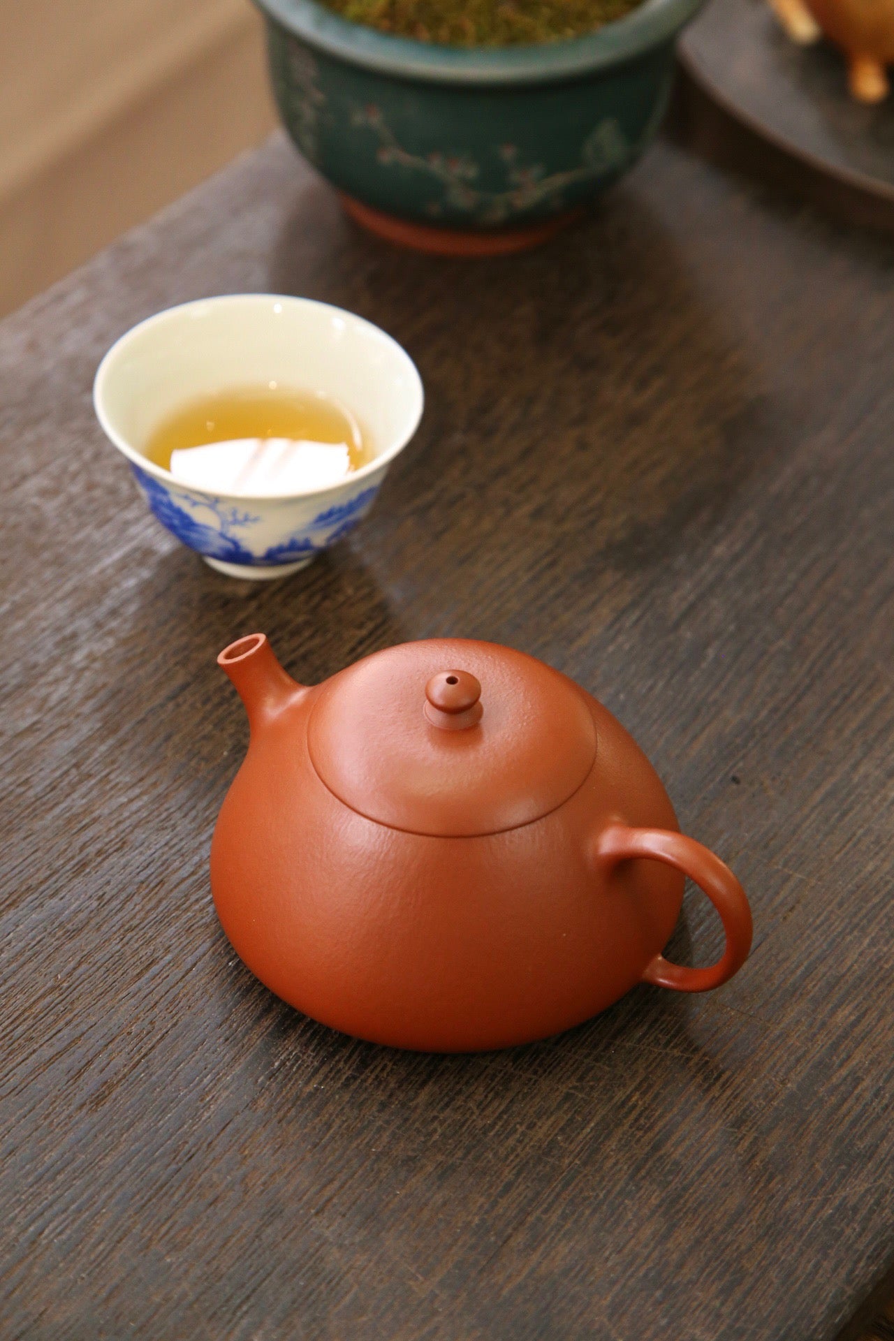 Da Sheng Piao （大生瓢） Yixing Zisha Teapot (Designed by the renowned artist Mr. Da Sheng 160ML)