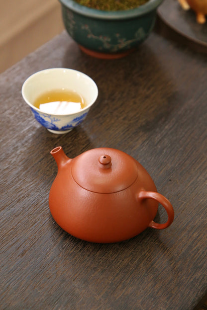 Da Sheng Piao （大生瓢） Yixing Zisha Teapot (Designed by the renowned artist Mr. Da Sheng 160ML)