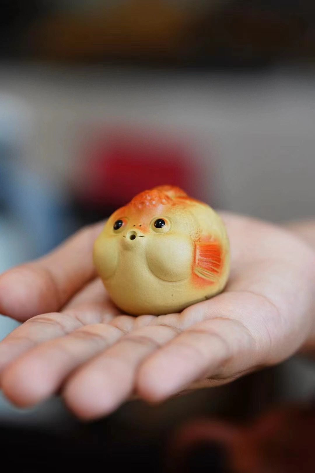 Little Goldfish (小金鱼茶宠) Yixing Clay Tea Pet（副本）1