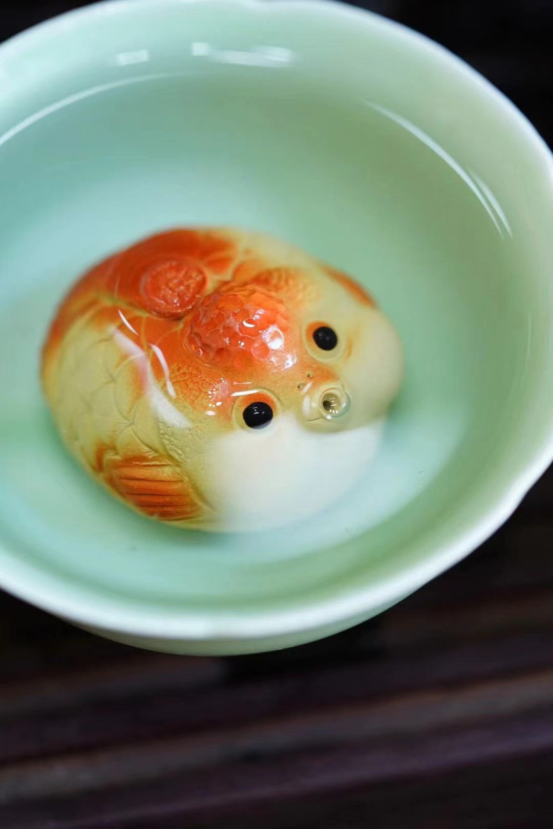 Little Goldfish (小金鱼茶宠) Yixing Clay Tea Pet（副本）1