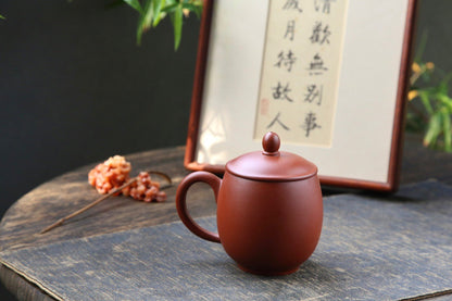 Lotus Flower（莲花紫砂盖杯） Yixing Clay Covered Cup 400ML