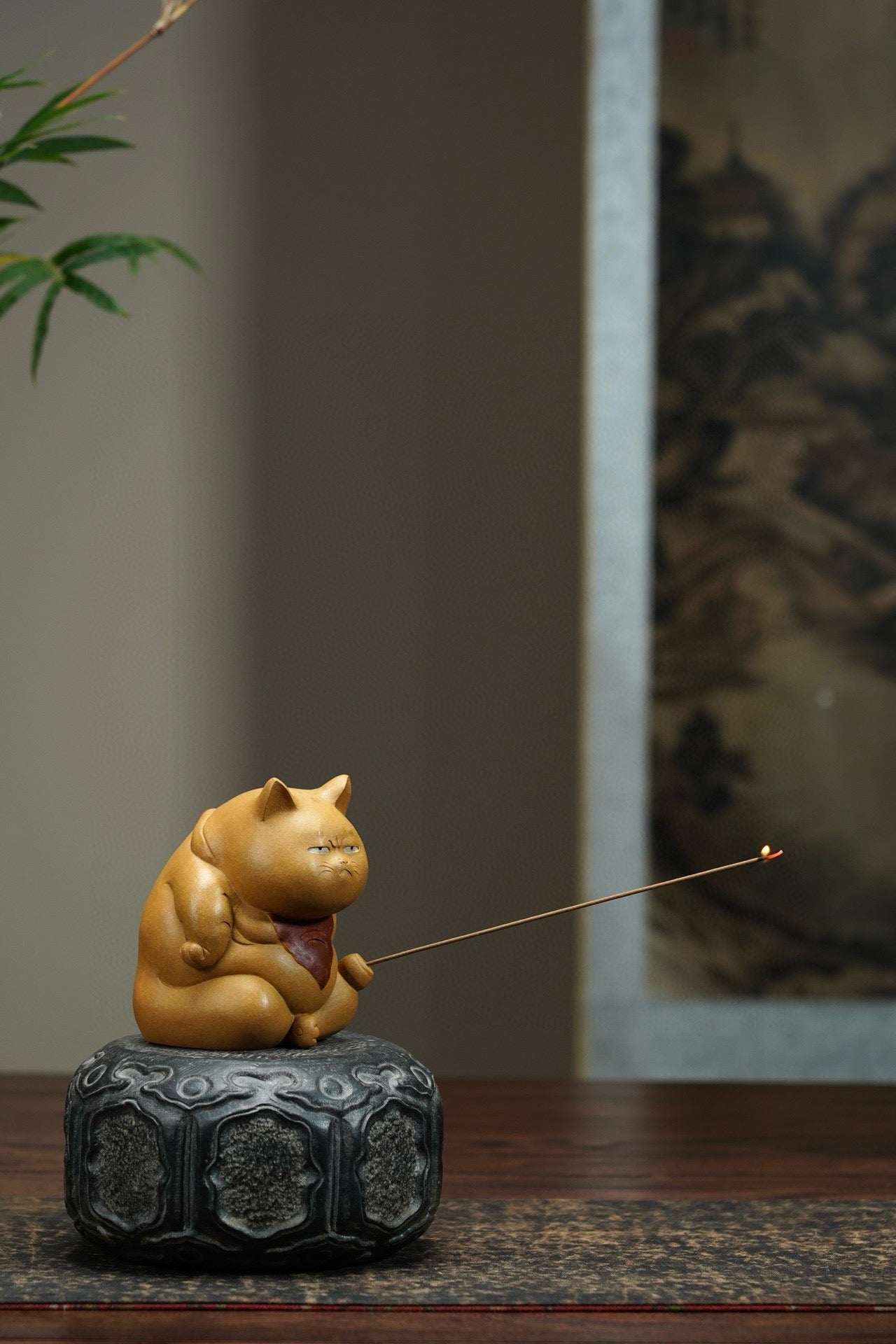 Lucky Cat (招财猫) Yixing Zisha Tea Pet
