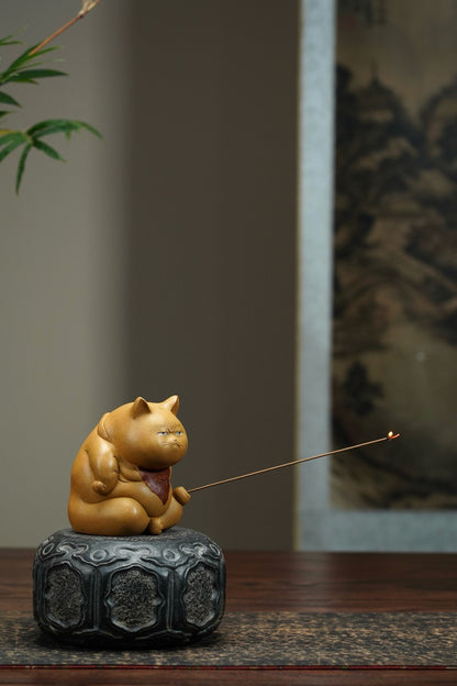 Lucky Cat (招财猫) Yixing Zisha Tea Pet