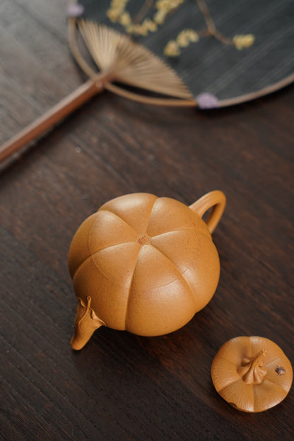 Pumpkin Teapot (南瓜壶) Yixing Zisha Teapot 300ML