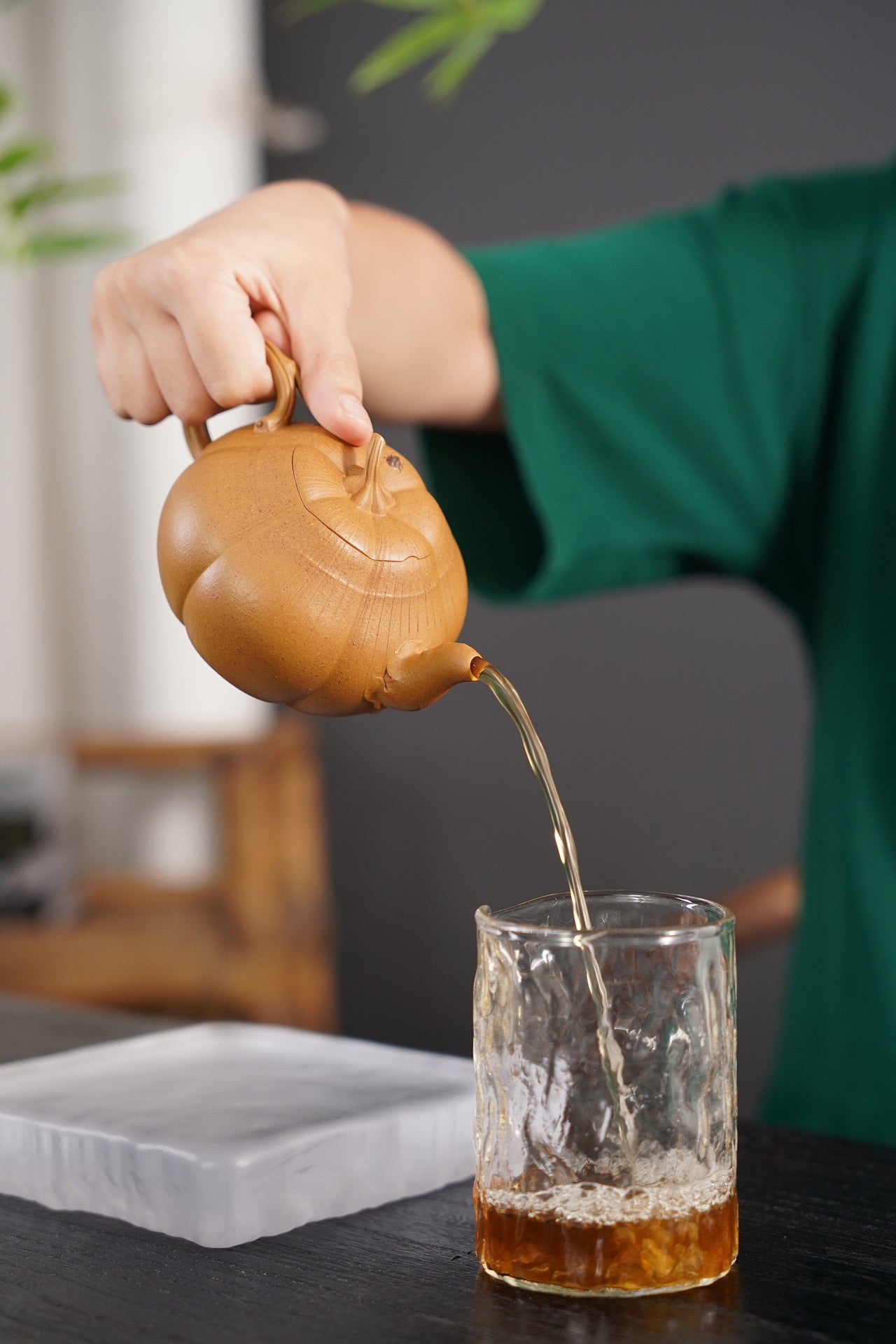 Pumpkin Teapot (南瓜壶) Yixing Zisha Teapot 300ML