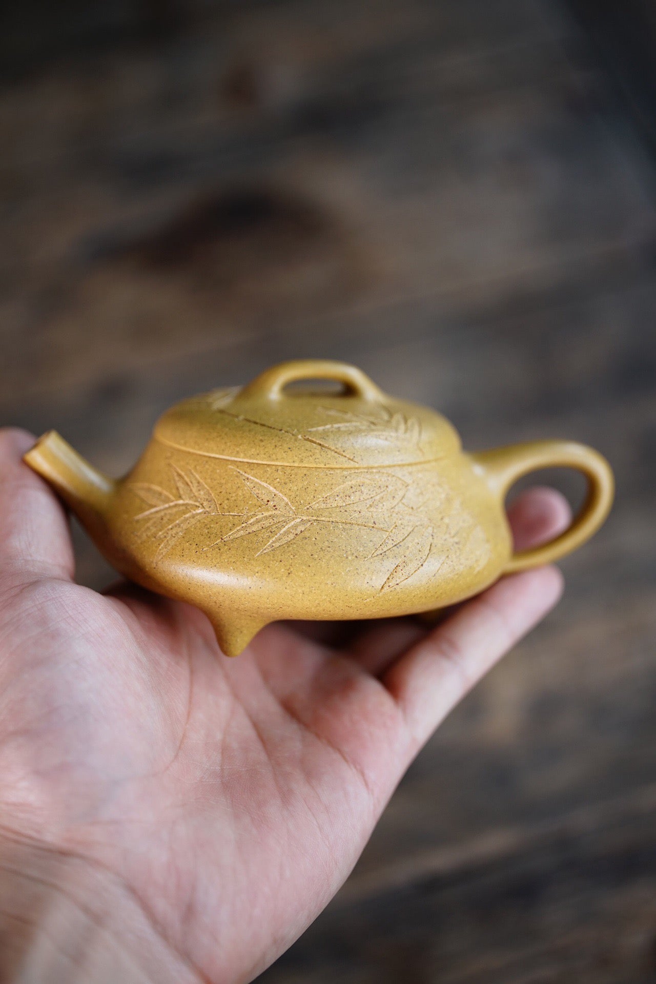 Tripod Yunpiao (三足韵瓢) Yixing Zisha Teapot 160ML