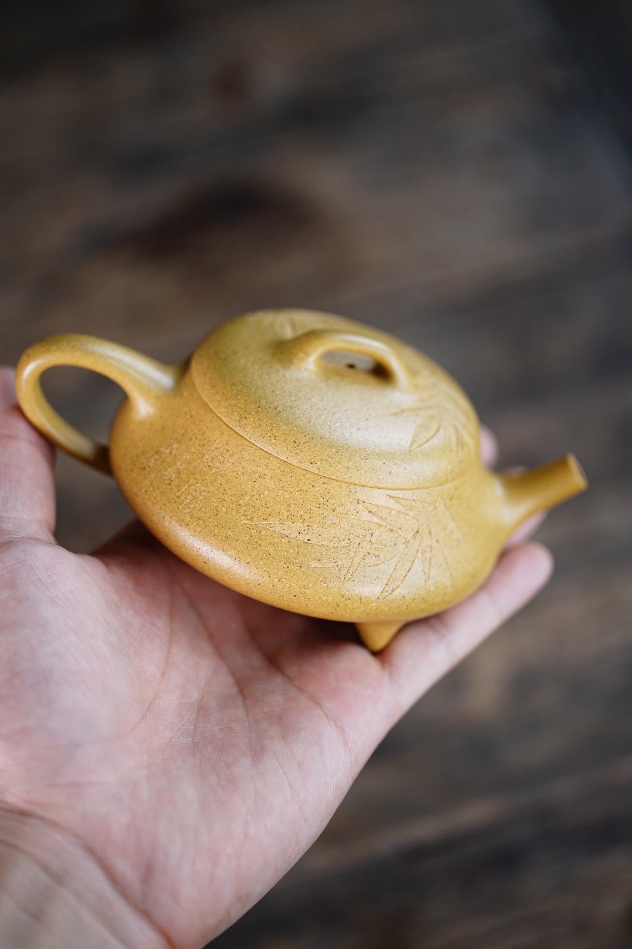 Tripod Yunpiao (三足韵瓢) Yixing Zisha Teapot 160ML
