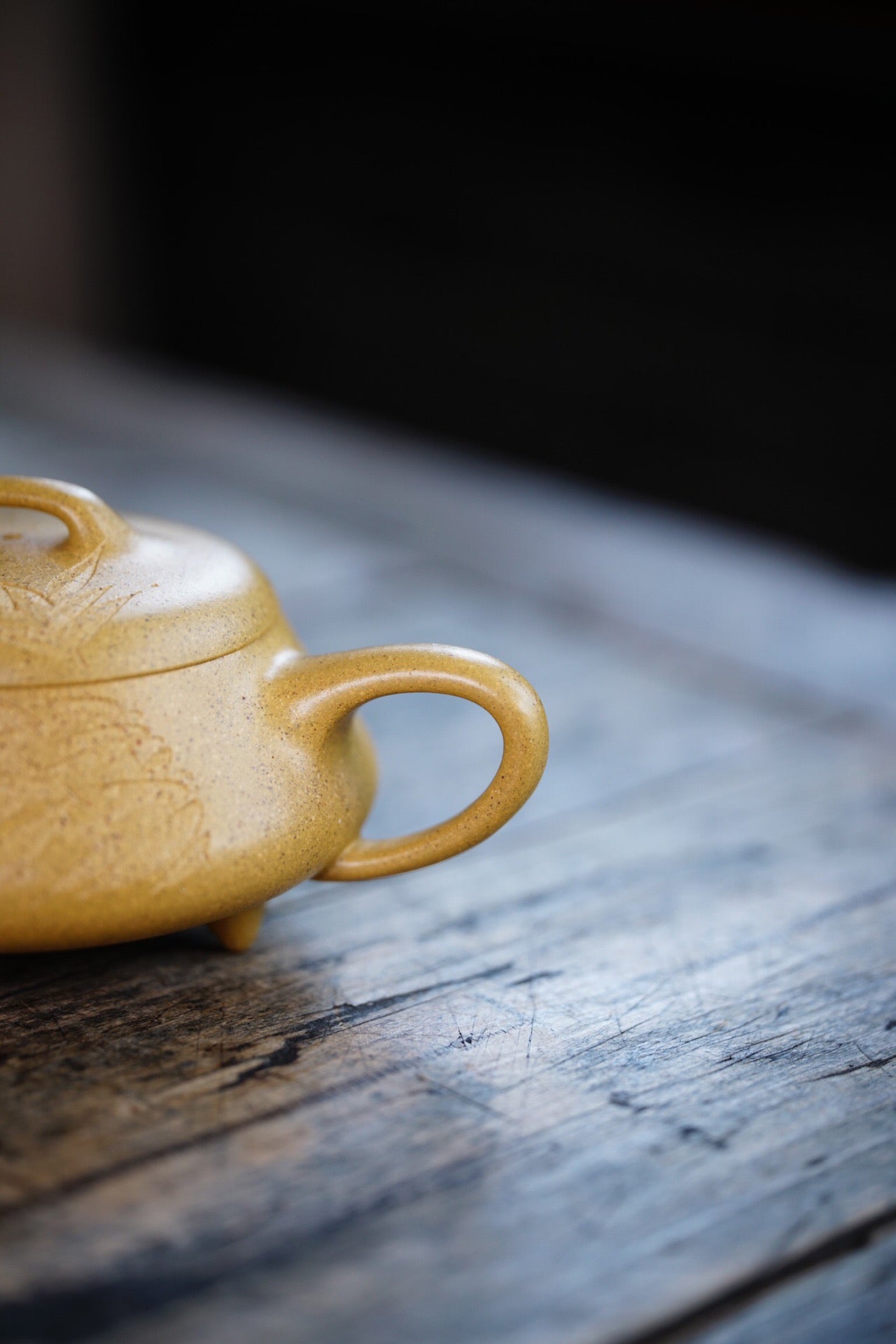 Tripod Yunpiao (三足韵瓢) Yixing Zisha Teapot 160ML