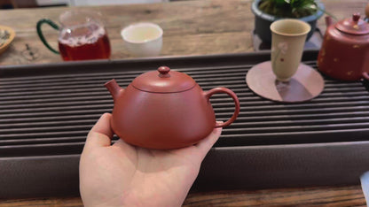 Da Sheng Piao （大生瓢） Yixing Zisha Teapot (Designed by the renowned artist Mr. Da Sheng 160ML)